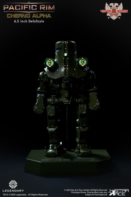 &nbsp;Pacific Rim DefoStyle Figure 2-Pack Gipsy Danger & Cherno Alpha DX 17 cm 6