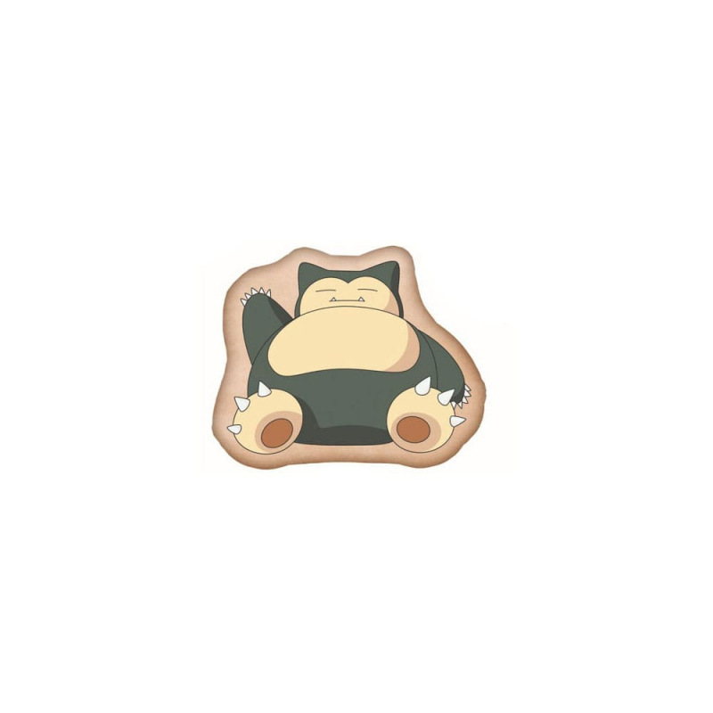 Pokemon Pillow Snorlax brown 36 cm