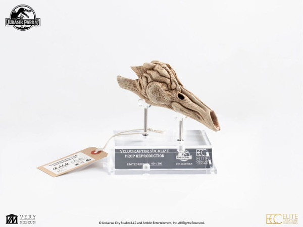 Jurassic Park III Prop Replica 1/1 Velociraptor Resonance Chamber 18 cm 5