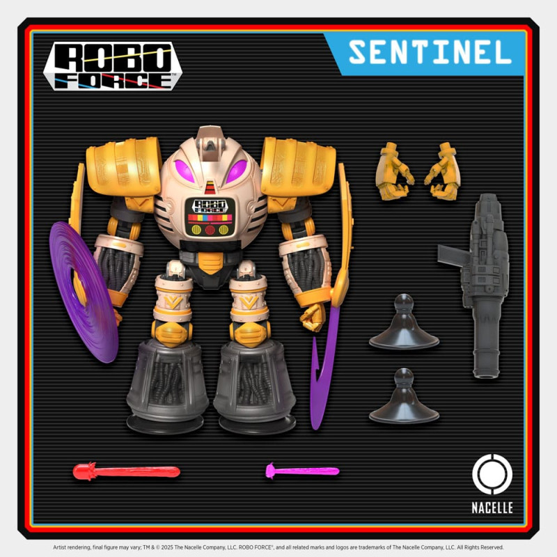 Robo Force Action Figure Wave 2 Sentinel 18 cm 1
