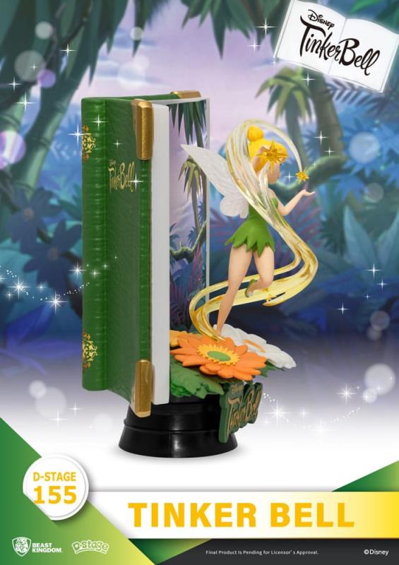 Peter Pan Book Series D-Stage PVC Diorama Tinker Bell 15 cm