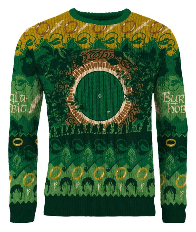 Lord of the Rings Christmas Sweater The Shire Size M 6