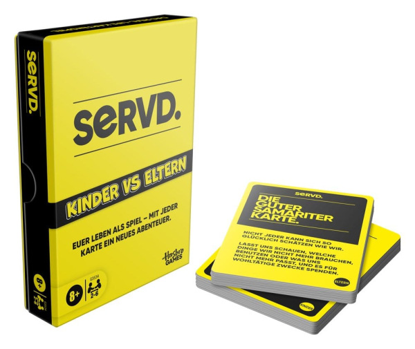 SERVD Card Game Kids vs Parents *German Version* 2