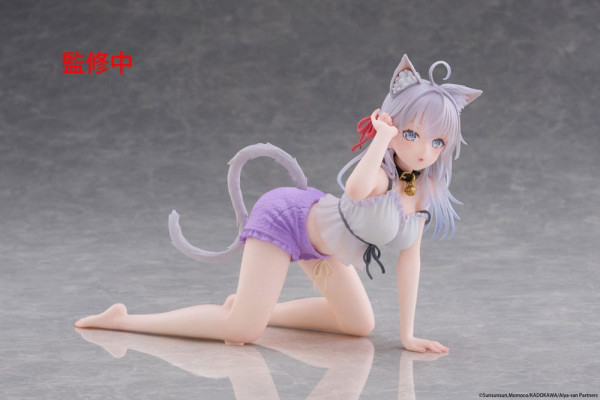Alya Sometimes Hides Her Feelings in Russian PVC Statue Desktop Cute Figure Alya Cat Ear Roomwear Ve