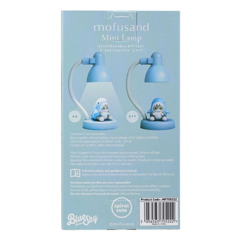 Mofusand Mini LED-Light with Figure 11 cm 2