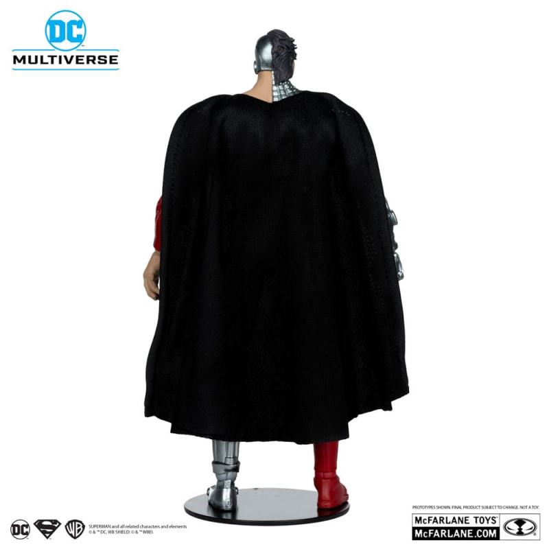 Revenge of the Green Lanterns DC Multiverse Action Figure Cyborg Superman (Gold Label) 18 cm 5