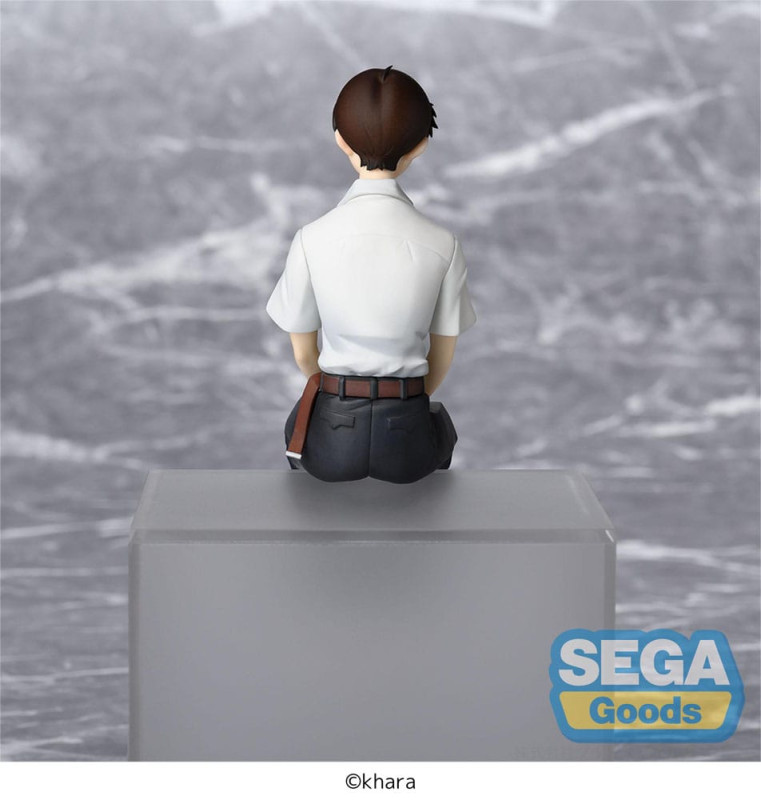 Rebuild of Evangelion PM Perching PVC Statue Shinji Ikari Evangelion New Theatrical Edition 14 cm 2