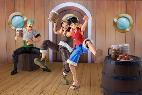 One Piece S.H. Figuarts Accessory Set The Straw Hat Crew Party Set 3