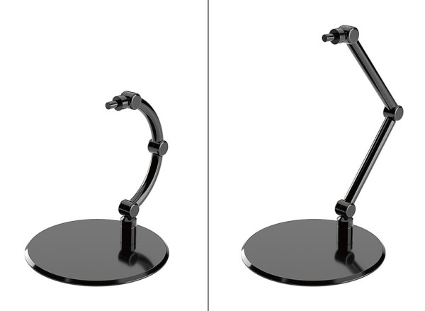 The Simple Stand Mini Nendoroid More for Mini Figures & Models mini Black 4er-Pack 6