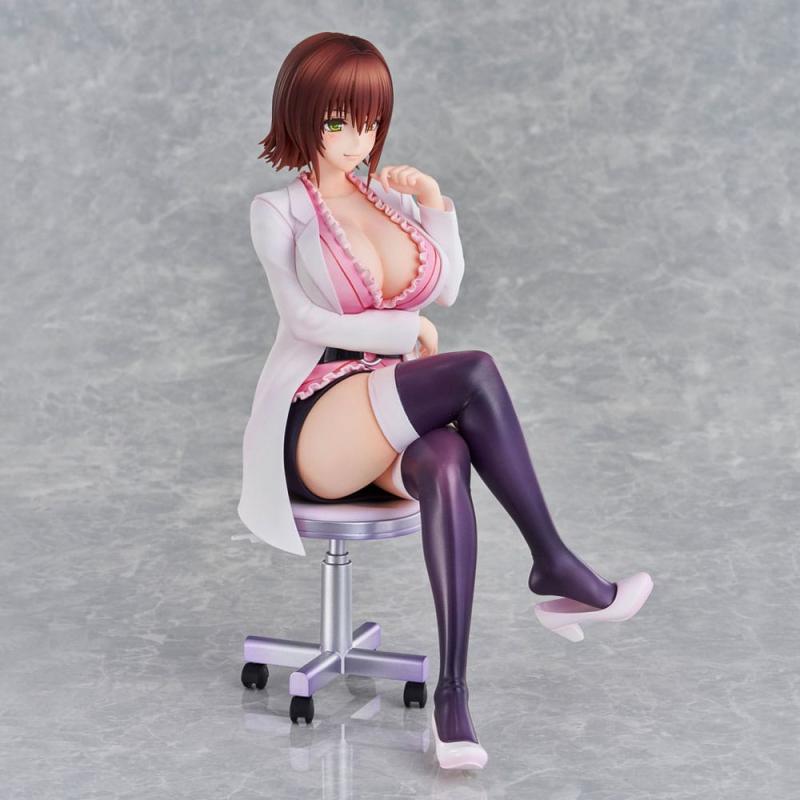 To Love-Ru Darkness Statue PVC Nurse Series: Ryoko Mikado School Nurse Ver. 23 cm