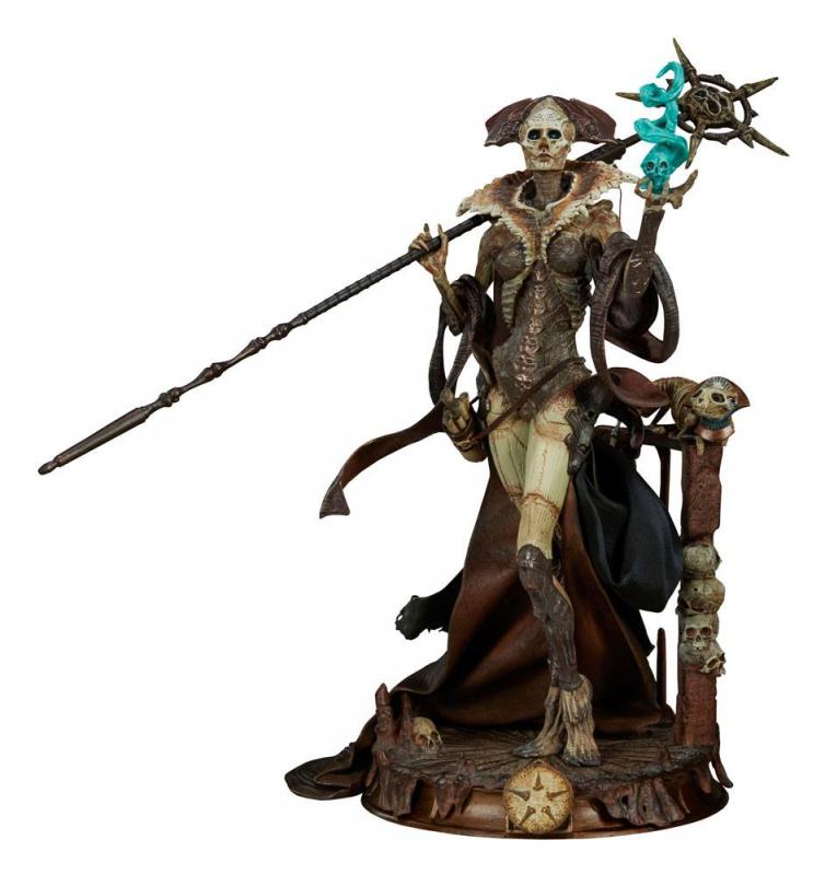 Court of the Dead: Xiall - Osteomancers Vision 33 cm  PVC Statue - Sideshow Collectibles