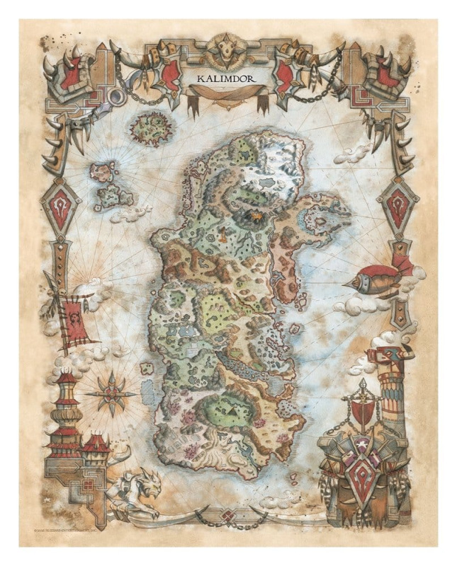 World of Warcraft Art Print Set Limited Edition 42 x 30 cm 3