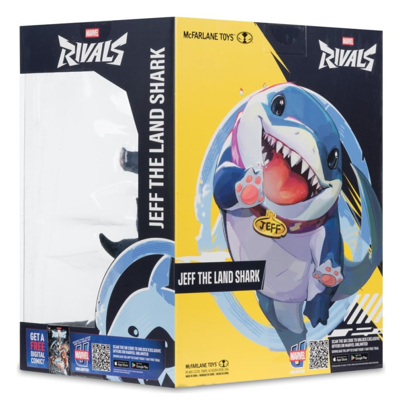 Marvel Rivals Collection Gamerverse 1/10 Action Figure Jeff The Land Shark 20 cm 8