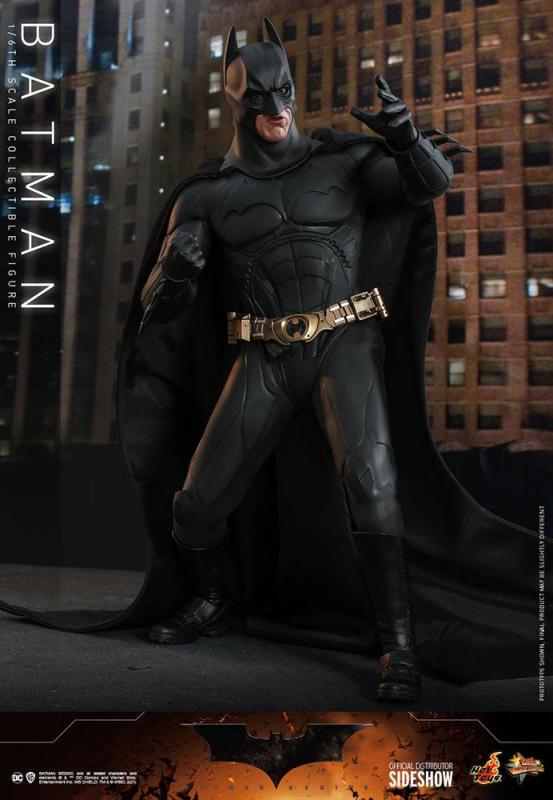 Batman Begins Movie Masterpiece Action Figure 1/6 Batman Hot Toys Exclusive 32 cm