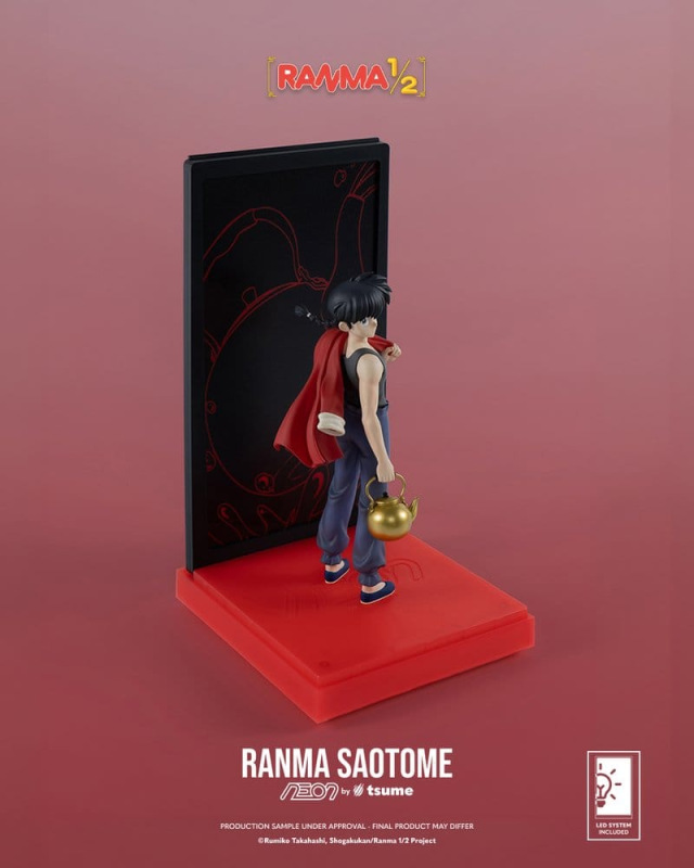 Ranma Neon Figure 1/9 Ranma Saotome Boy 20 cm 9