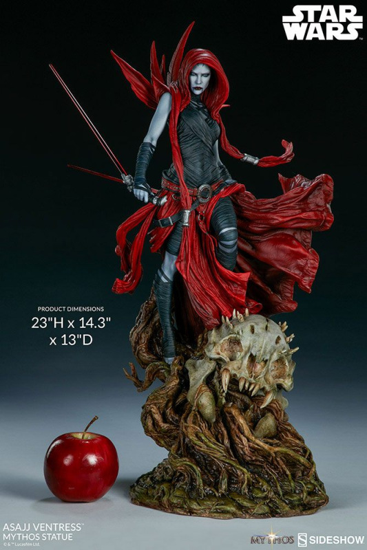 Star Wars Mythos Statue Asajj Ventress 58 cm 2