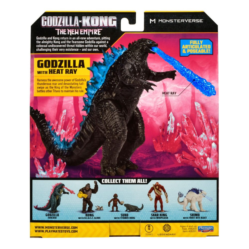 Godzilla x Kong The new Empire Action Figures Basic Figures 15 cm Assortment (8) 2