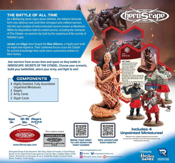 Heroscape Army Expansion Might of the New Alliance *English Version* 1