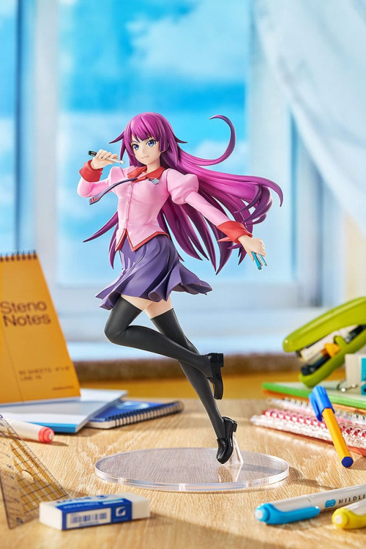 Monogatari Series Pop Up Parade PVC Statue Hitagi Senjyogahara L Size 23 cm 3