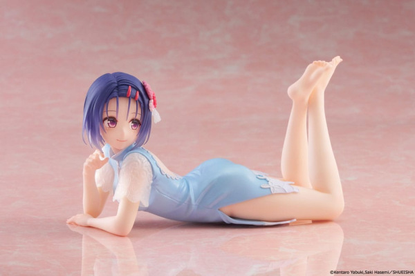 To Love-Ru Darkness PVC Statue Desktop Cute Figure Haruna Sairenji (China Dress Ver.) 13 cm 5