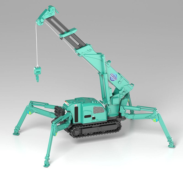 Maeda Seisakusho Moderoid Plastic Model Kit 1/20 Spider Crane (Green) Re-Run 25 cm 7