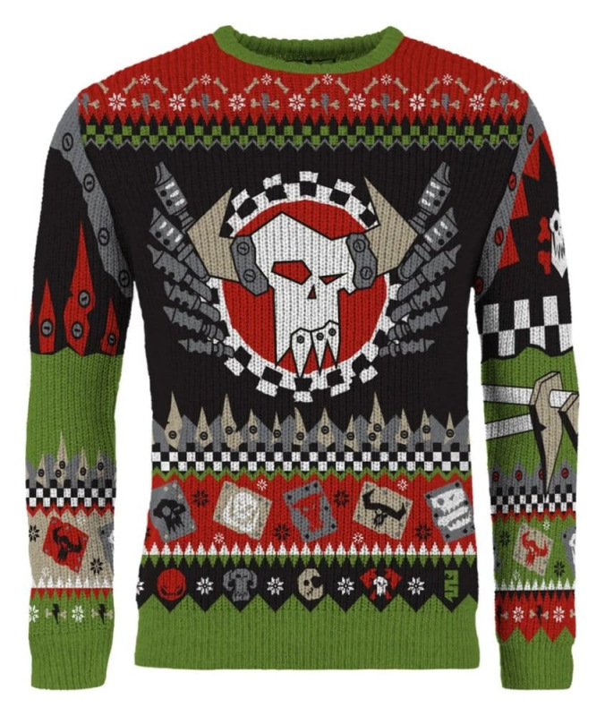 Warhammer 40,000 Christmas Sweater Ork Size M 3