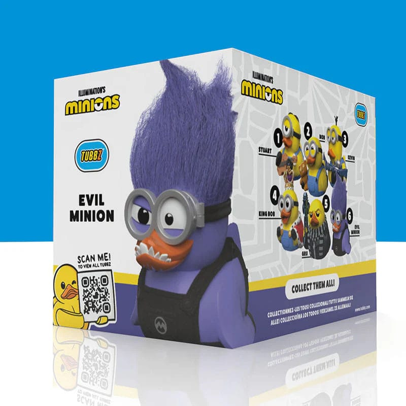 Minions Tubbz PVC Figure Purple Minion Boxed Edition 10 cm 3