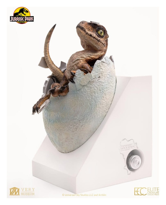 Jurassic Park Replica Bust Velociraptor Hatching Egg 24 cm 14