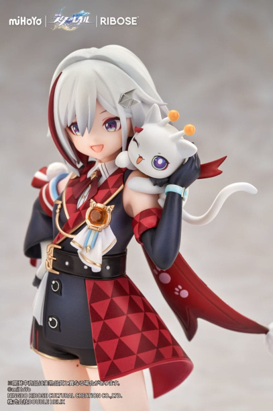 Honkai: Star Rail Rise Up Chibineko Series PVC Statue Topaz & Numby Ver. 18 cm 13