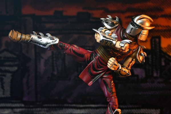 Teenage Mutant Ninja Turtles Action Figure Battle Damaged Shredder 18 cm 10