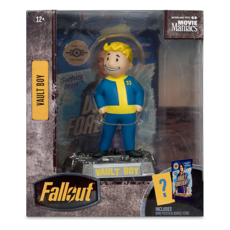 Fallout Movie Maniacs Action Figure Vault Boy Version 2 14 cm 7