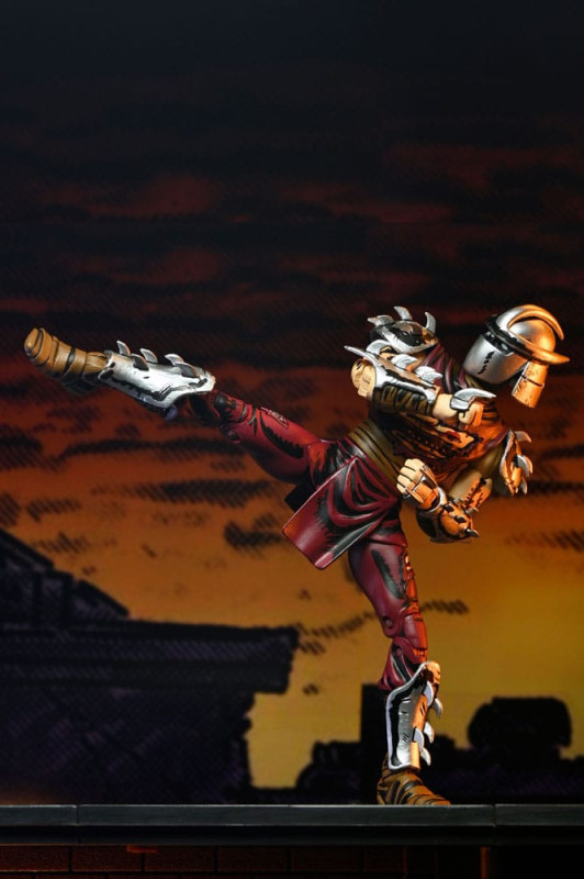 Teenage Mutant Ninja Turtles Action Figure Battle Damaged Shredder 18 cm 9