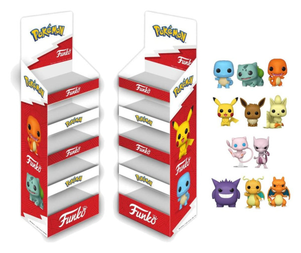 Pokémon POP! Vinyl Figures FSDU Assortment (60)