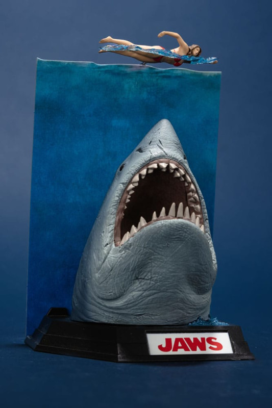 Jaws Movie Maniacs PVC Statue Jaws (50th Anniversary) 16 cm 9