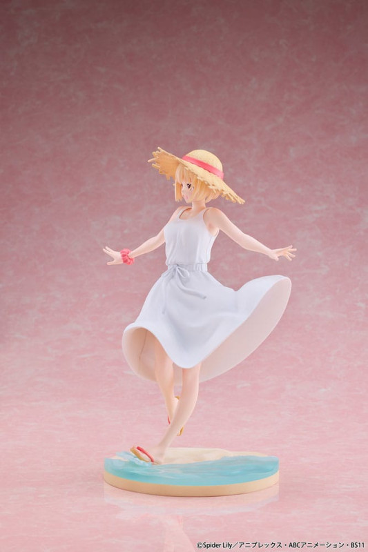 Lycoris Recoil PVC Statue 1/7 Chisato Nishikigi White Dress Ver. 23 cm 1