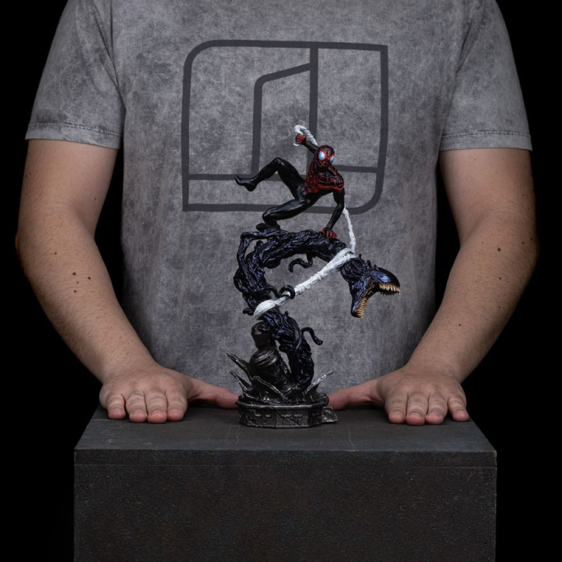 Spider-Man vs. Villains Diorama BDS Art Scale Statue 1/10 Miles Morales 32 cm 12