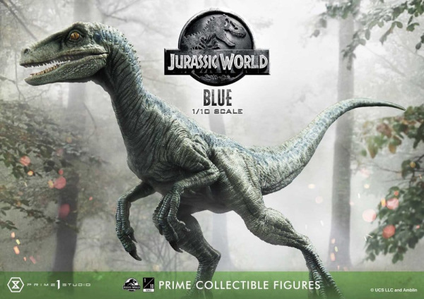 Jurassic World (Film) Prime Collectible Figures Statue 1/10 Blue 17 cm 1