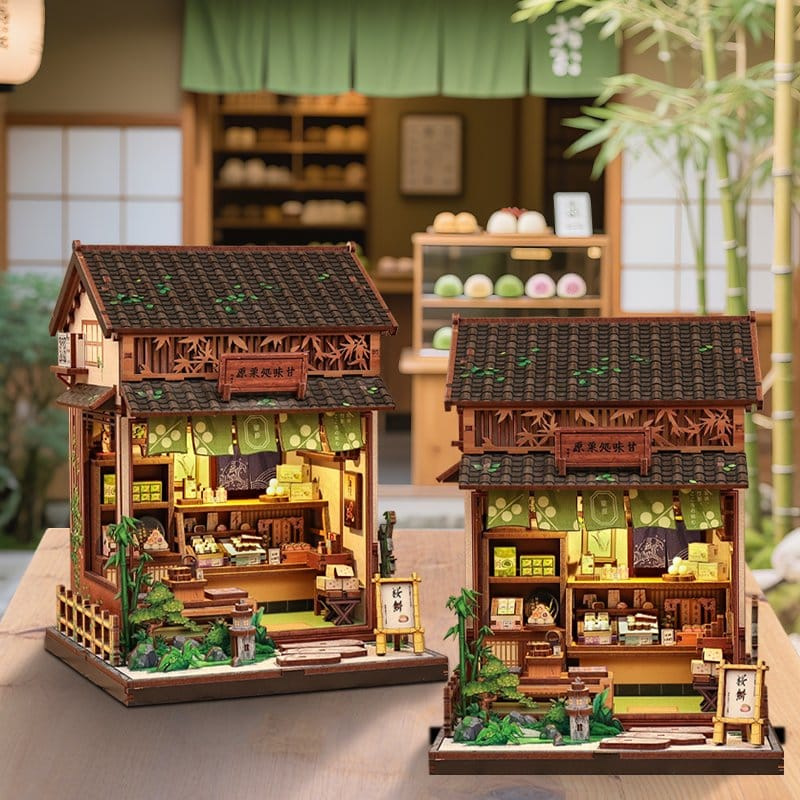 Miniature House Model Kit Kanmi-dokoro Kurihara 19 x 15 cm 13