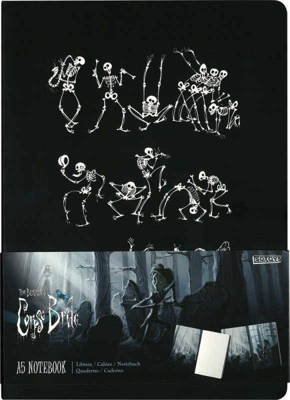 Corpse Bride Softcover Notebook Skeleton ver. B 21 cm 2