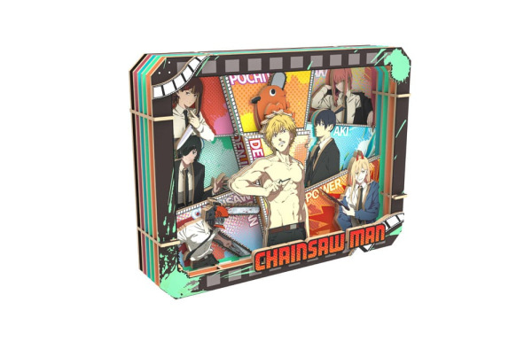 Chainsaw Man Model Kit Wooden Gallery (L) Charaters United 2