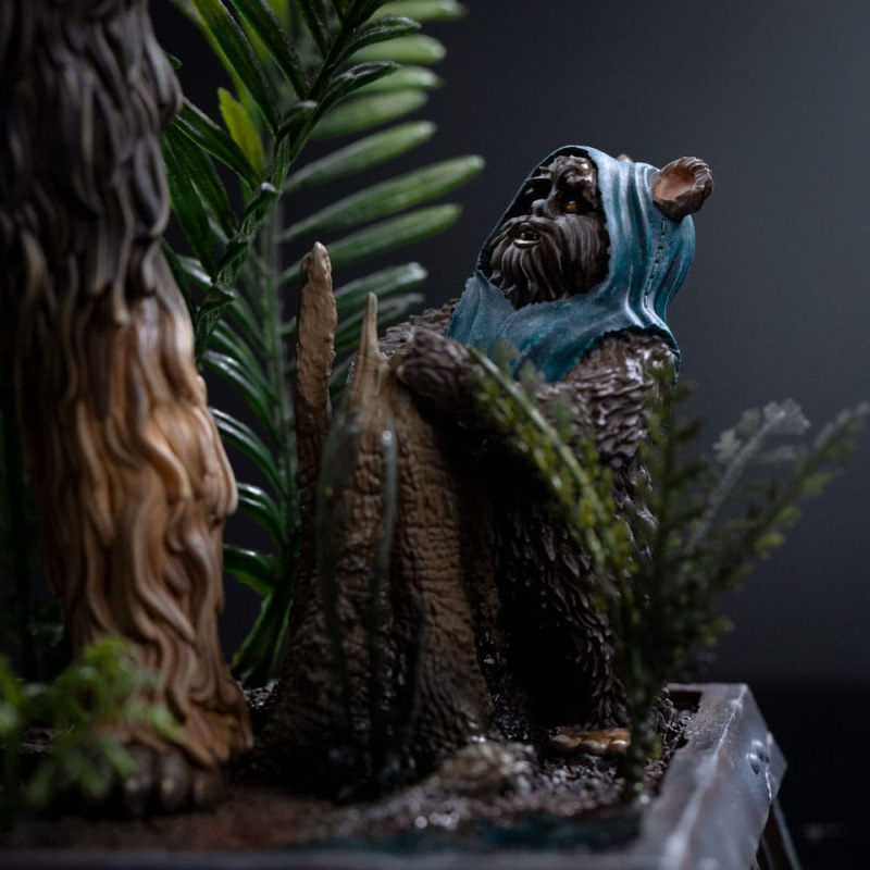 Star Wars Episode VI Art Scale Statue 1/10 Chewbacca and Tokkat 22 cm 9