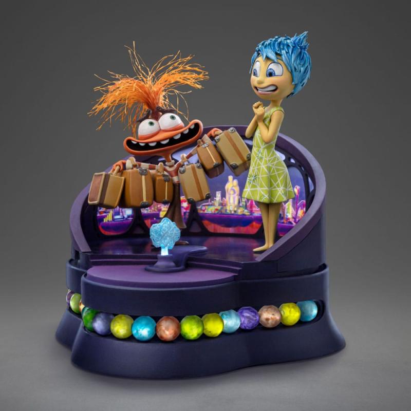 Inside Out 2 Deluxe Art Scale Statue 1/10 Joy and Anxiety 26 cm