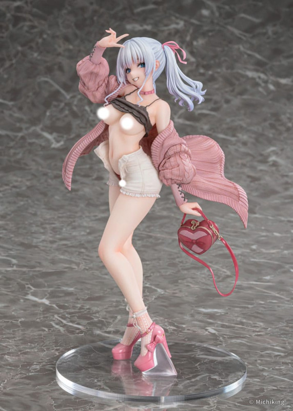 Original Character PVC Statue 1/6 Shion Passion Pink Illustration by Michiking 27 cm 6