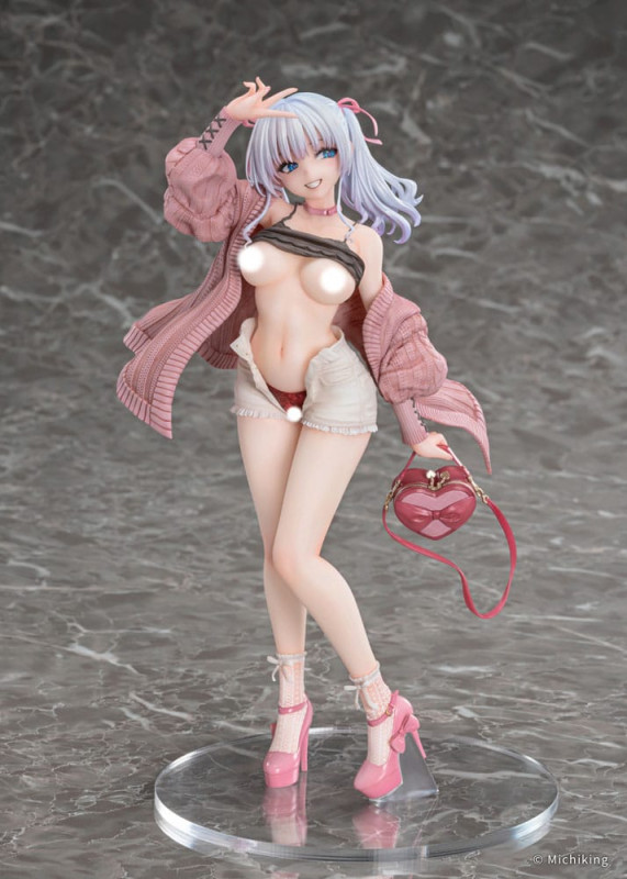 Original Character PVC Statue 1/6 Shion Passion Pink Illustration by Michiking 27 cm 7