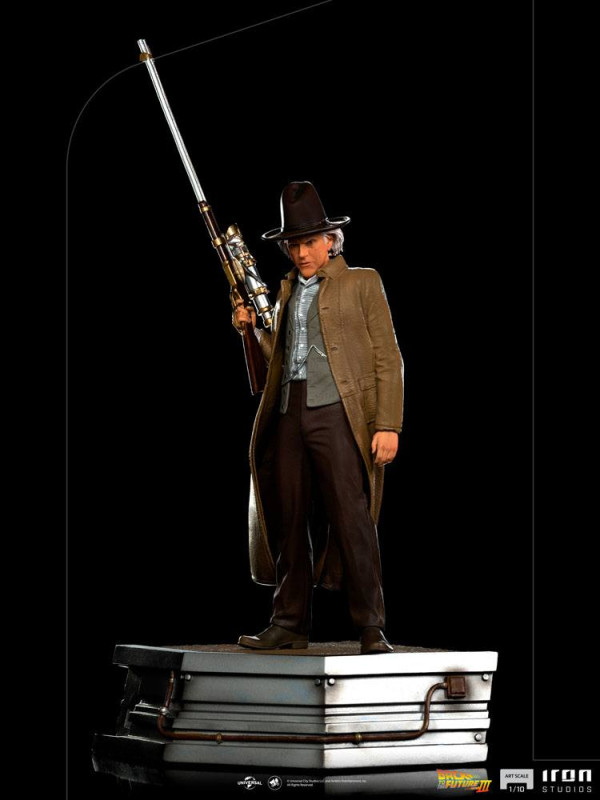 Back to the Future III Art Scale Statue 1/10 Doc Brown 32 cm 1