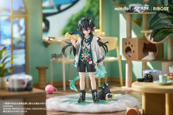 Honkai: Star Rail Rise Up Chibineko Series PVC Statue Dan Heng / Imbibitor Lunae Ver. 19 cm 4