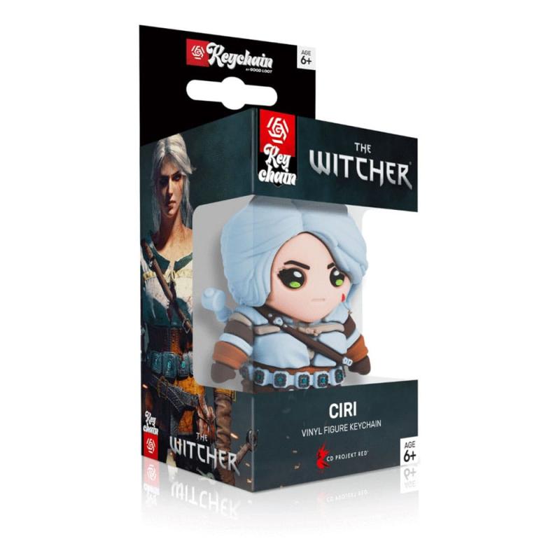 The Witcher Vinyl Keychain Ciri 1