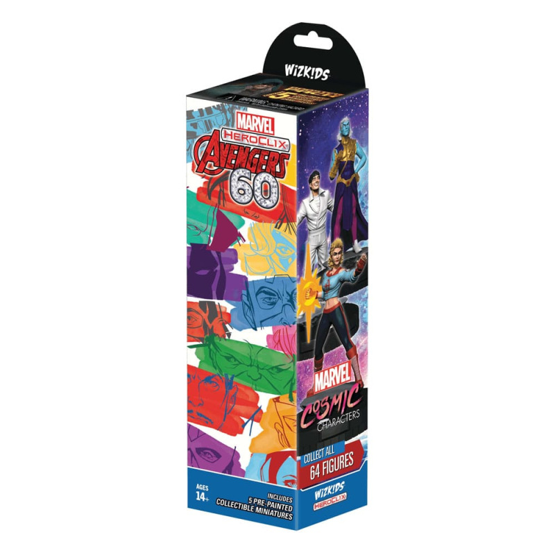 Marvel HeroClix: Avengers 60th Anniversary Booster Brick (10) 9