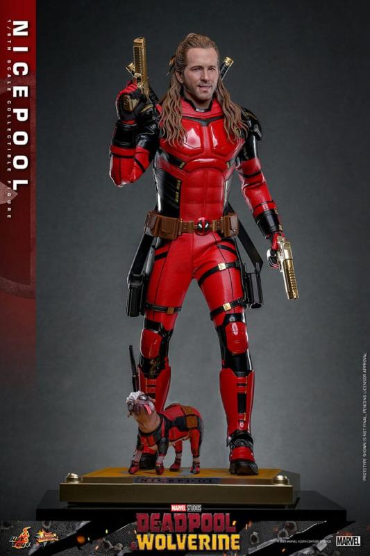 Deadpool & Wolverine Movie Masterpiece Action Figure 1/6 Nicepool 30 cm 5