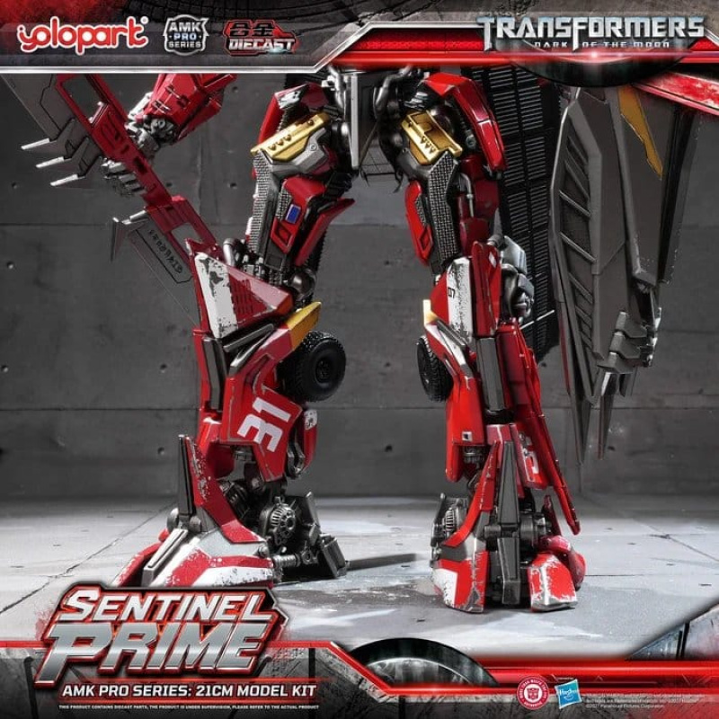 Transformers: Dark of the Moon AMK PRO Series Plastic Model Kit Sentinel Prime 21 cm 10